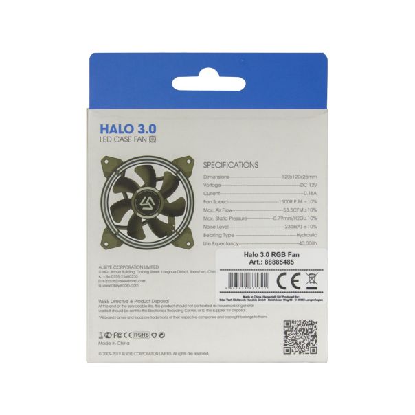 Kuler Alseye AC Halo 3.0, crna - 88885485