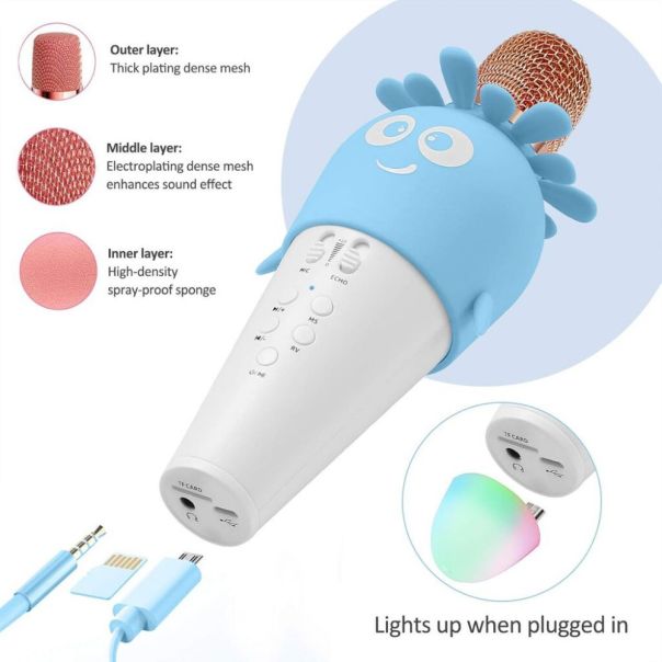 Mikrofon K5 roze - 225083