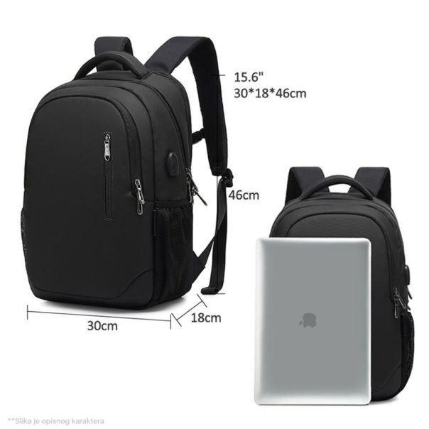 Ranac POSO 652 Casual sivi - 213410