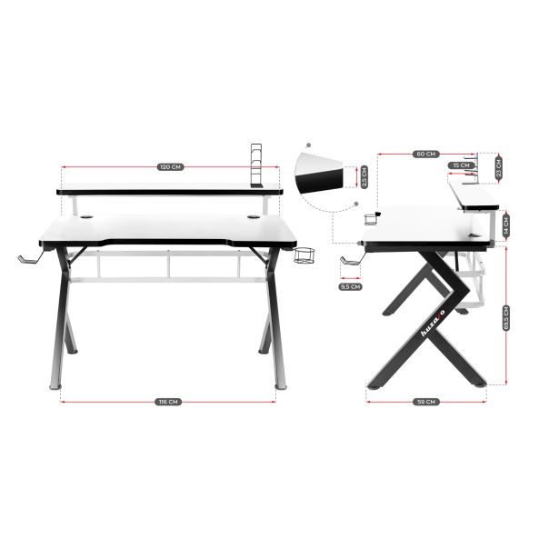 Huzaro Gaming Sto Hero 5 Beli - 890-1