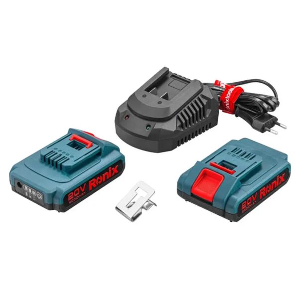 RONIX Akumulatorska udarna bušilica BRUSHLESS 2SP (2x2Ah) 8900K BMC 20V/45Nm - 8900KRX