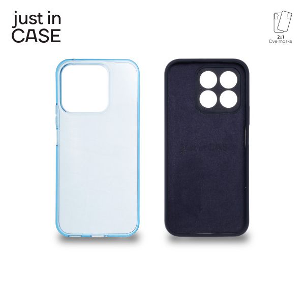 JUST IN CASE Maska 2u1 Extra case MIX za Honor X8B, plava - MIX445BL