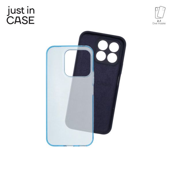 JUST IN CASE Maska 2u1 Extra case MIX za Honor X8B, plava - MIX445BL