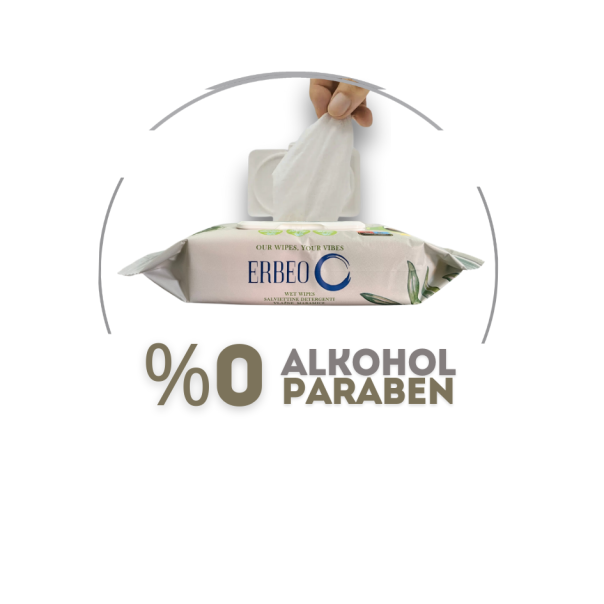 ERBEO Vlažne maramice Organic Olive Oil, 72 komada, 20 Pakovanja - M20-EBWPST722402
