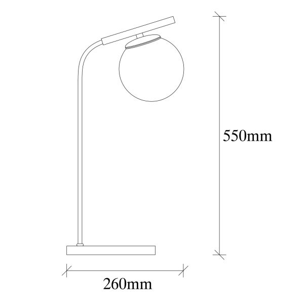 OPVIQ Stona lampa Yıldız 4021 - EP3005653