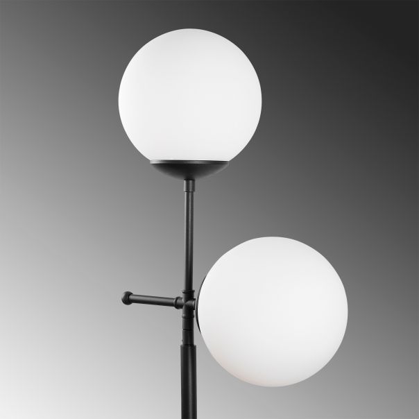 OPVIQ Podna lampa Mudoni MR-955-1, crna - EP3005749
