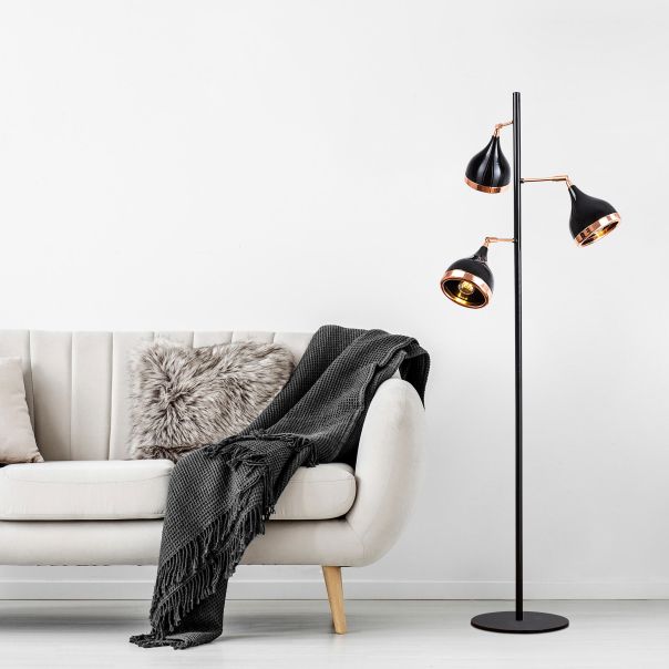 OPVIQ Podna lampa Yıldo 7021, crna - EP3005761