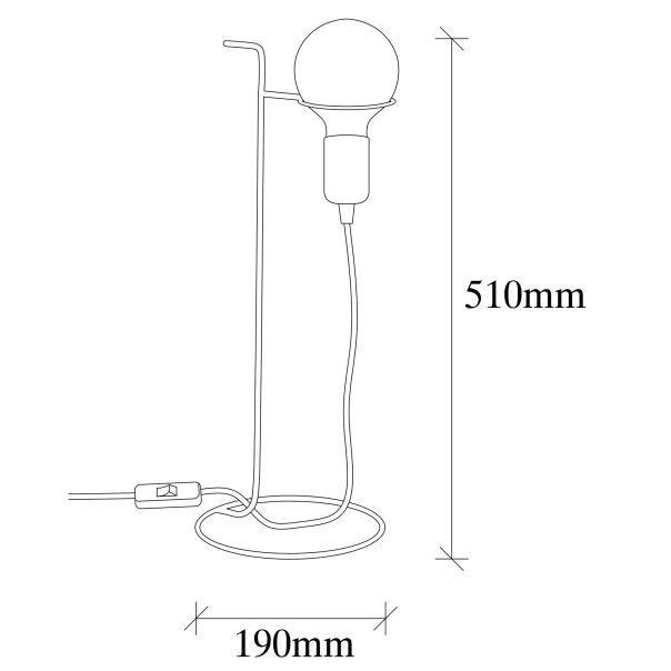 OPVIQ Stona lampa Pota 3674 - EP3005785