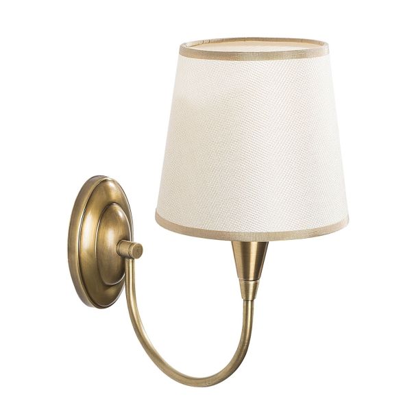 OPVIQ Zidna lampa Pardo 3031, zlatna/bela - EP3005863