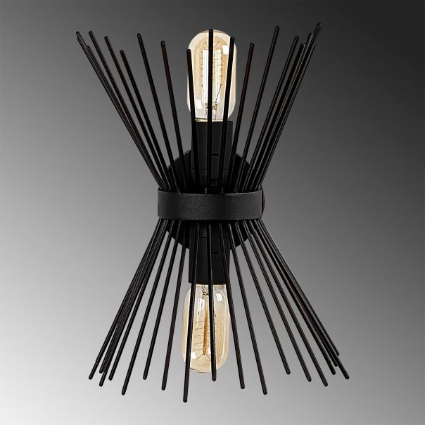 OPVIQ Zidna lampa Kirpi 3091, crna - EP3005884