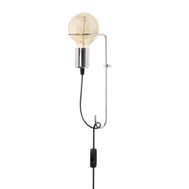 OPVIQ Zidna lampa Pota 3663, srebrna - EP3005959