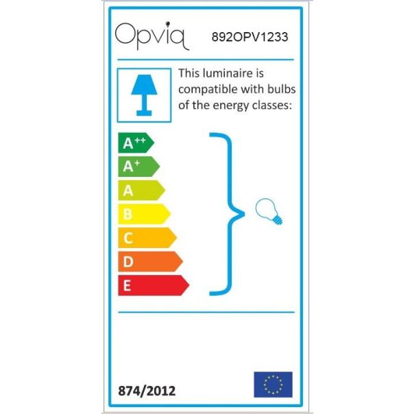 OPVIQ Zidna lampa Sağlam 3741, crna/zlatna - EP3006001