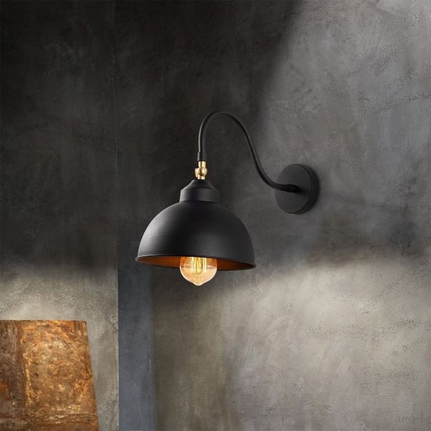 OPVIQ Zidna lampa Sağlam 3742, crna - EP3006010