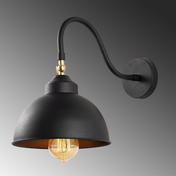 OPVIQ Zidna lampa Sağlam 3742, crna - EP3006010