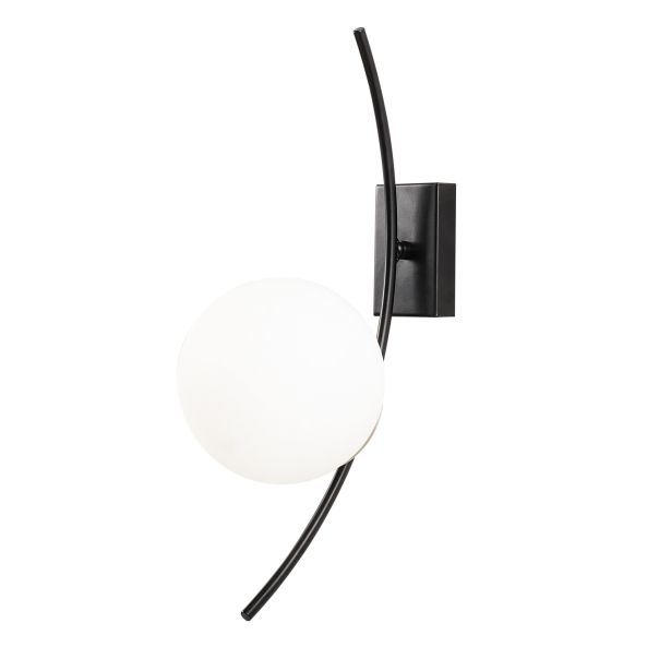 OPVIQ Zidna lampa Hilal 3821, crna/bela - EP3006028