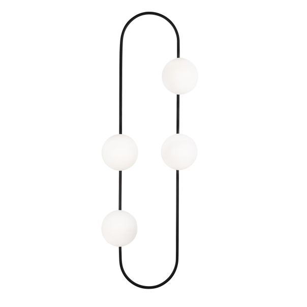 OPVIQ Zidna lampa Abaküs 4901, crna/bela - EP3006079