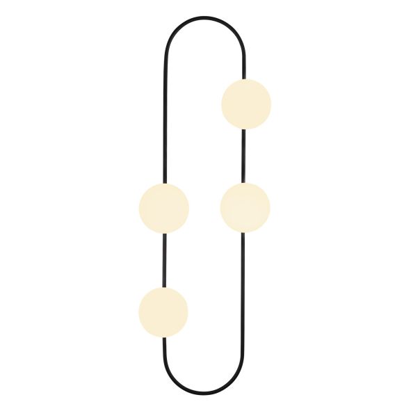 OPVIQ Zidna lampa Abaküs 4901, crna/bela - EP3006079