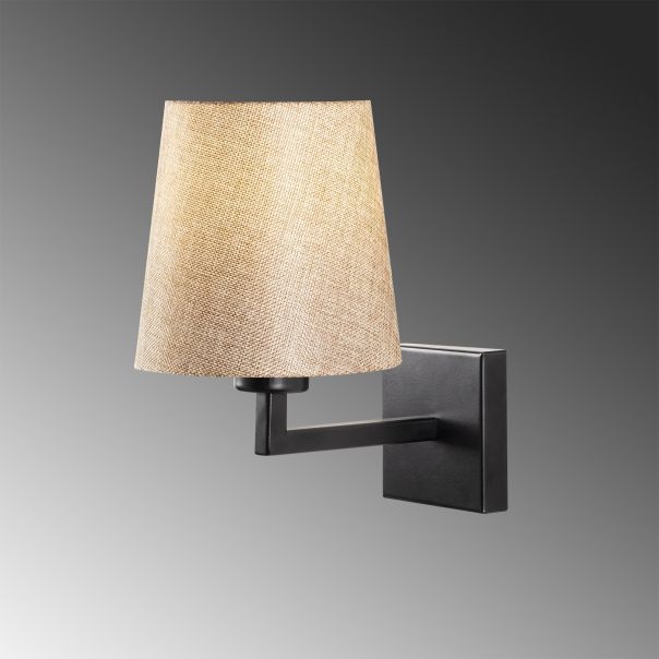 OPVIQ Zidna lampa Profil 4656, crna/krem - EP3006145
