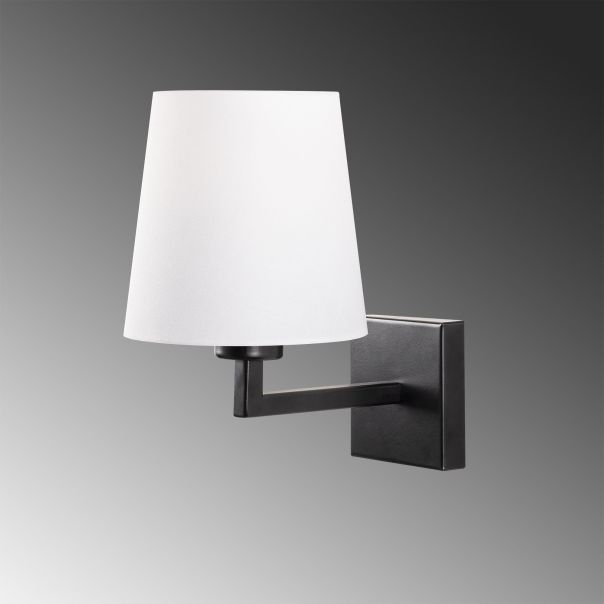 OPVIQ Zidna lampa Profil 4659, bela/crna - EP3006169