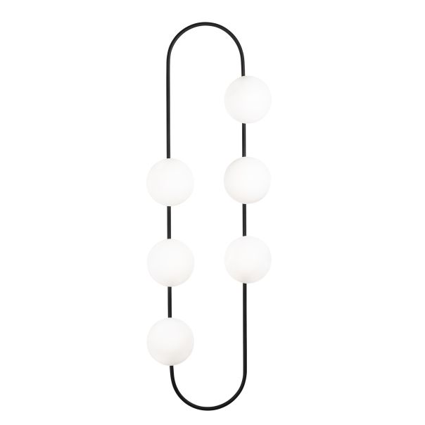 OPVIQ Zidna lampa Abaküs 4921, crna/bela - EP3006205