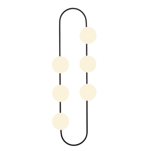 OPVIQ Zidna lampa Abaküs 4921, crna/bela - EP3006205