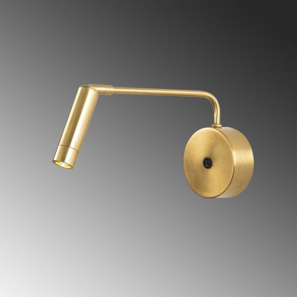 OPVIQ Zidna LED lampa Uğur 6041, zlatna - EP3006217