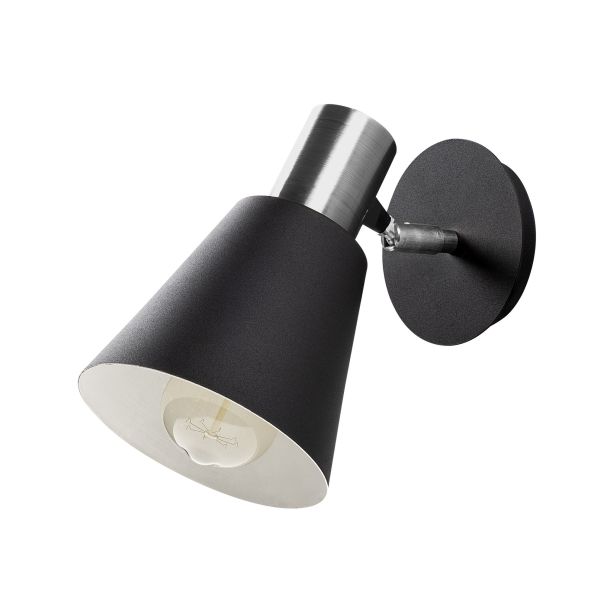 OPVIQ Zidna lampa Kem 6347, crna/zlatna - EP3006283