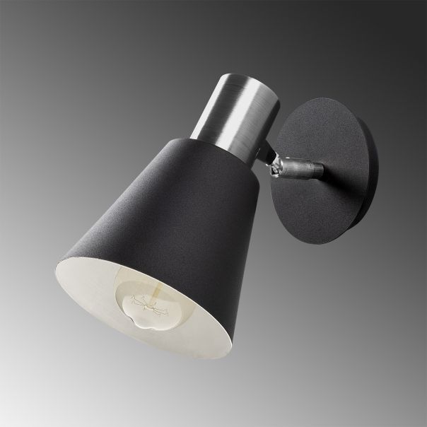 OPVIQ Zidna lampa Kem 6347, crna/zlatna - EP3006283