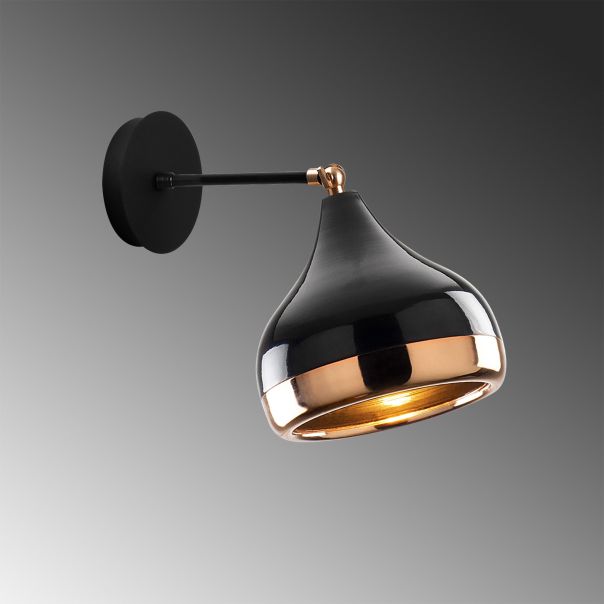 OPVIQ Zidna lampa Yıldo 6901, crna/zlatna - EP3006301
