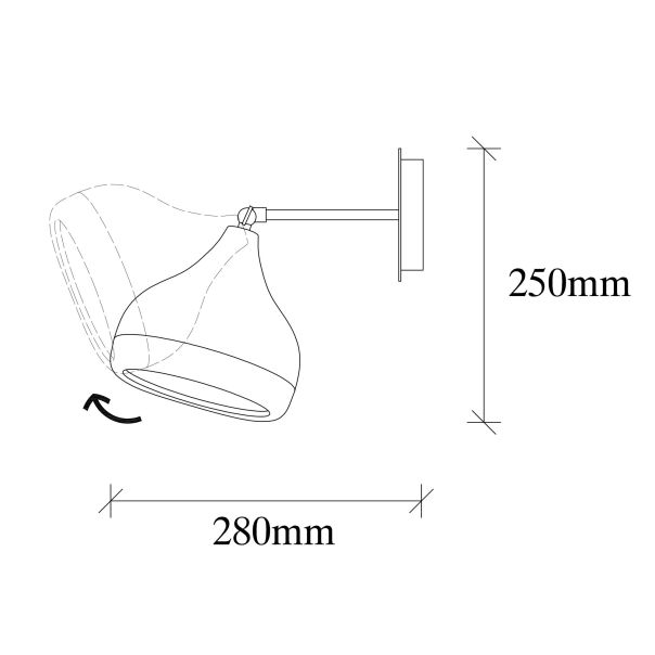 OPVIQ Zidna lampa Yıldo 6902 - EP3006310