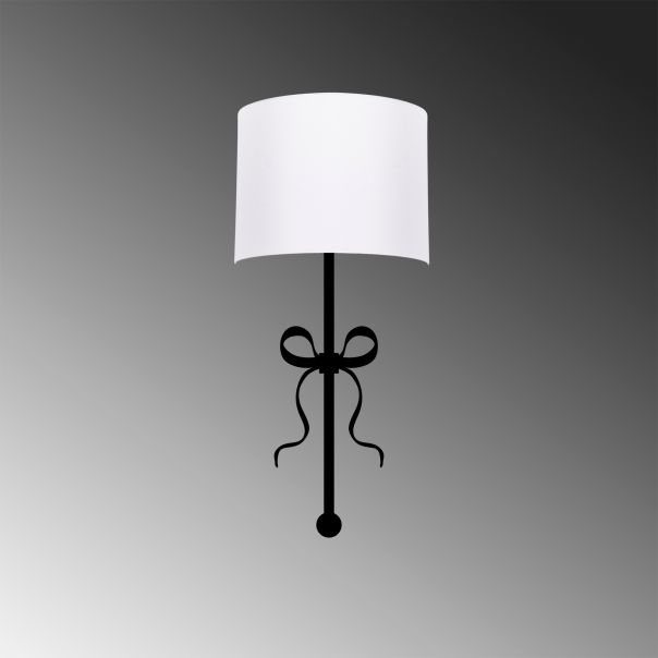 OPVIQ Zidna lampa Asaf 6982, crna/bela - EP3006334