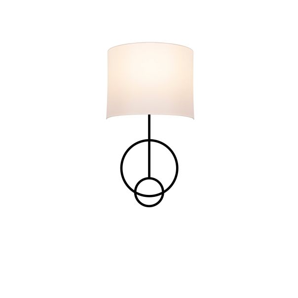 OPVIQ Zidna lampa Asaf 6983, crna/bela - EP3006343
