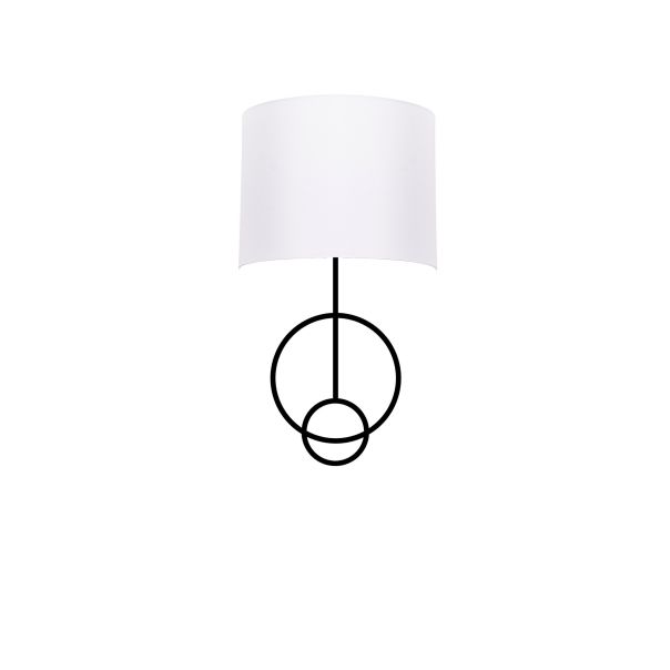 OPVIQ Zidna lampa Asaf 6983, crna/bela - EP3006343