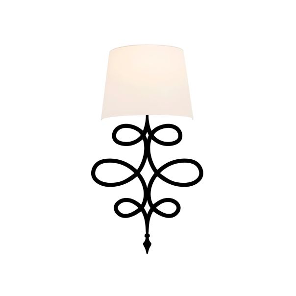 OPVIQ Zidna lampa Asaf 6990, crna/bela - EP3006382