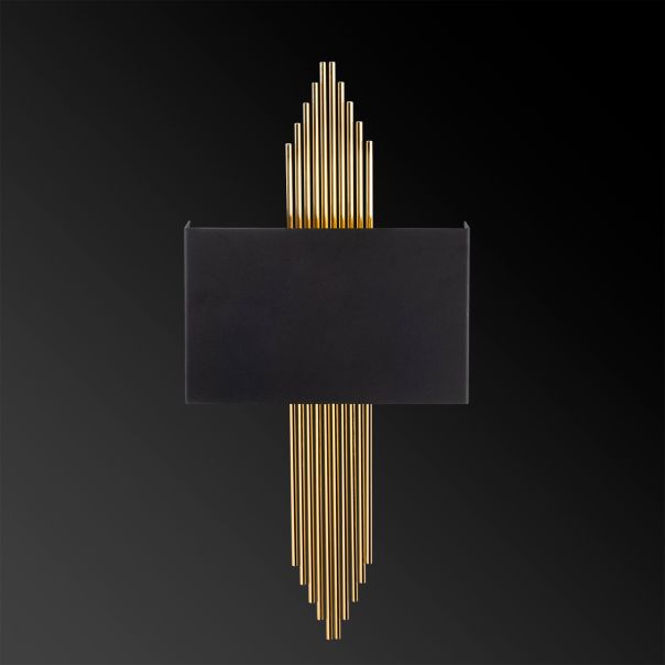 OPVIQ Zidna lampa 612 A, crna/zlatna - EP3006400