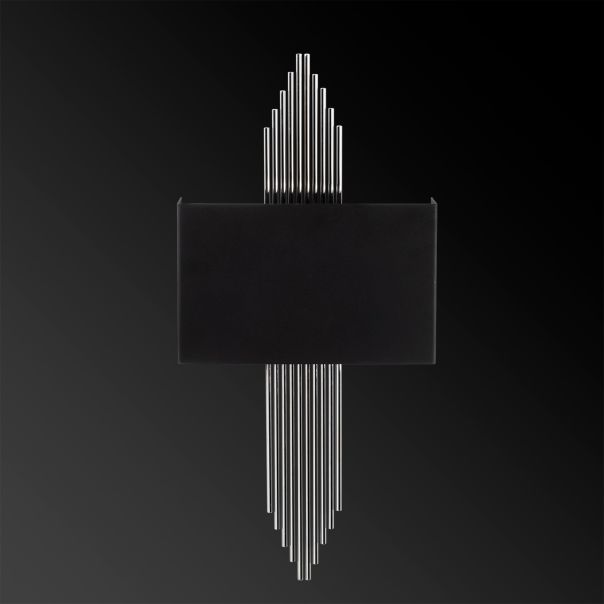 OPVIQ Zidna lampa 614 A, crna/srebrna - EP3006421