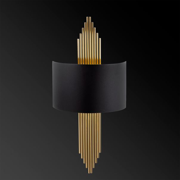 OPVIQ Zidna lampa 616 A, crna/zlatna - EP3006430
