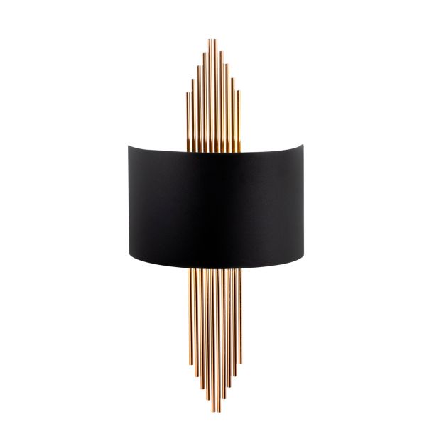 OPVIQ Zidna lampa 617 A, crna/zlatna - EP3006439