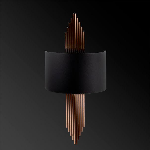OPVIQ Zidna lampa 617 A, crna/zlatna - EP3006439