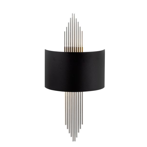 OPVIQ Zidna lampa 618 A, crna/srebrna - EP3006448