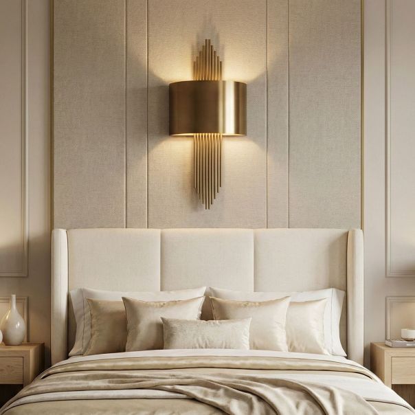 OPVIQ Zidna lampa 619 A, zlatna - EP3006457