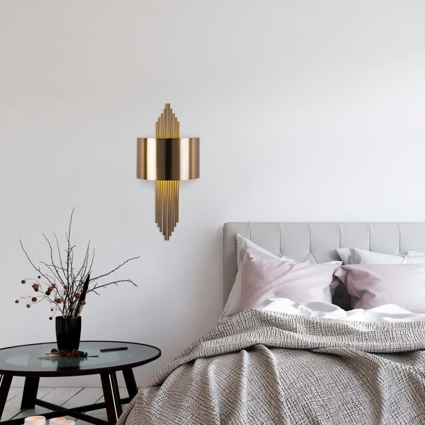 OPVIQ Zidna lampa 619 A, zlatna - EP3006457
