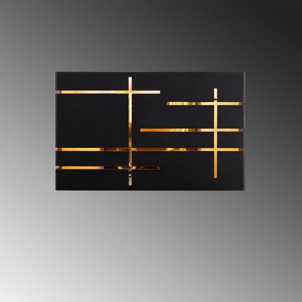 OPVIQ Zidna lampa 622 A, crna/zlatna - EP3006466