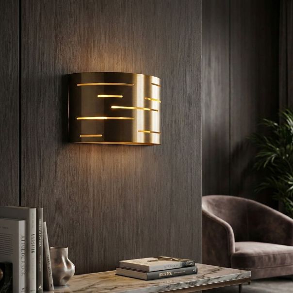 OPVIQ Zidna lampa 629 A, zlatna - EP3006478