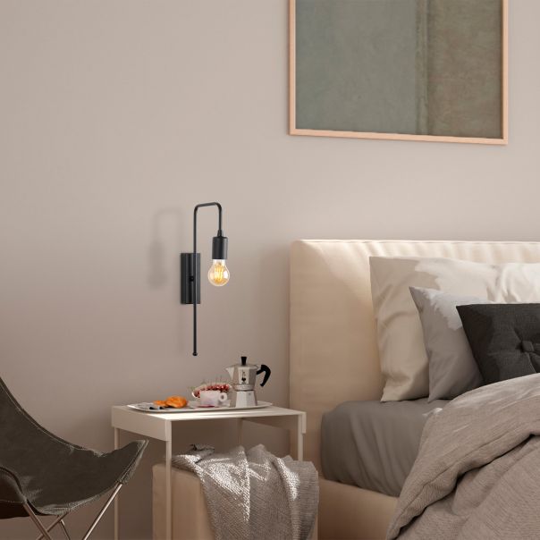 OPVIQ Zidna lampa Mum 3502, crna - EP3006487