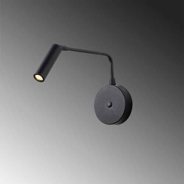 OPVIQ LED zidna lampa Uğur 6042, crna - EP3006505