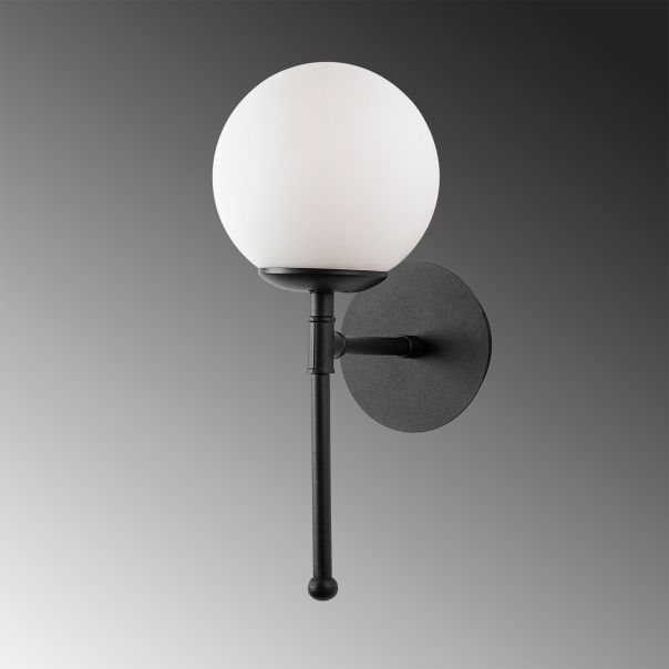 OPVIQ Zidna lampa Mudoni MR-953-1, crna/bela - EP3006514