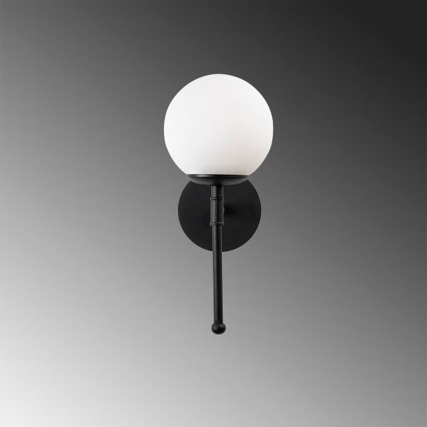 OPVIQ Zidna lampa Mudoni MR-953-1, crna/bela - EP3006514