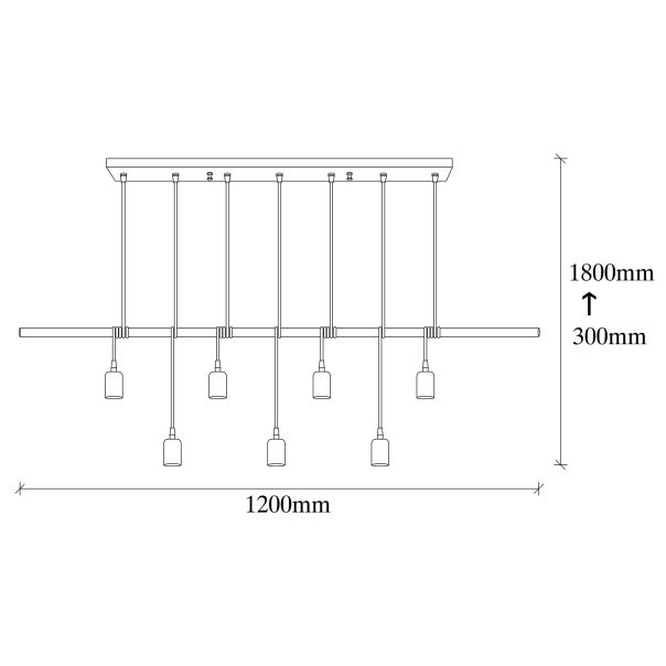 OPVIQ Visilica Salkım 3101, crna - EP3006727