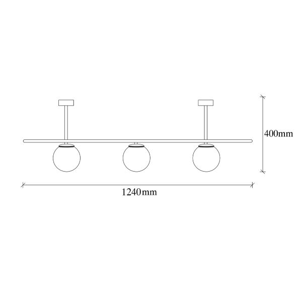 OPVIQ Luster Abaküs 4891, bela/crna - EP3006967